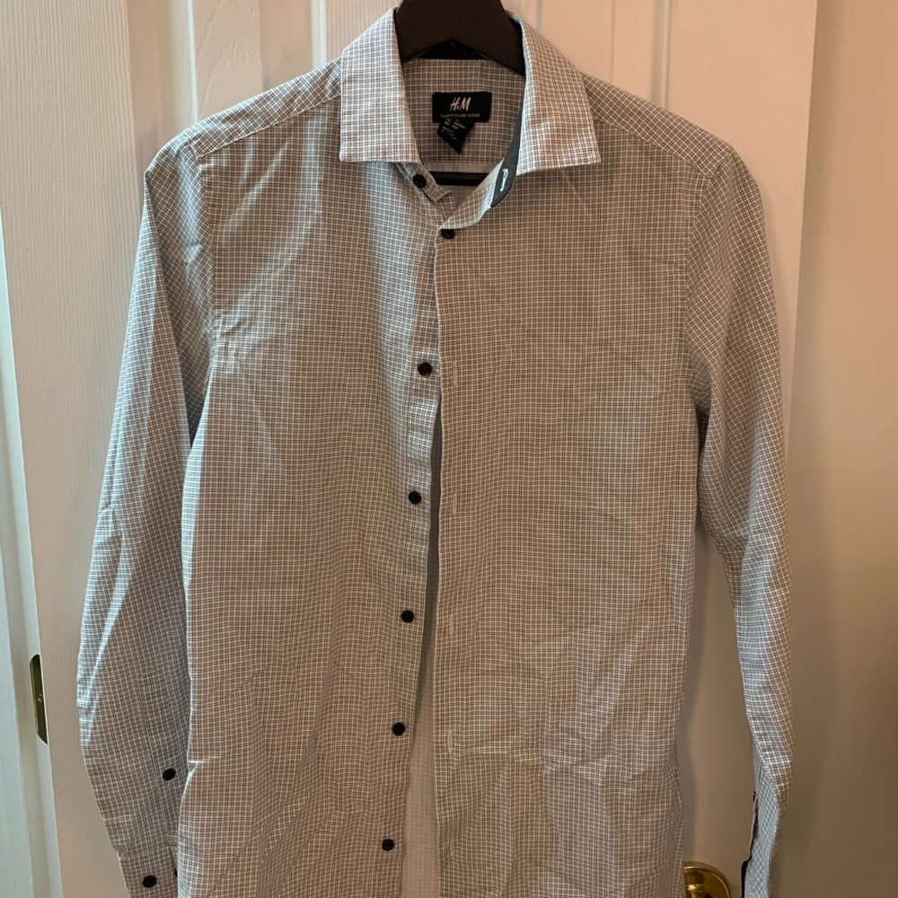 H&M Checked Dress Shirt